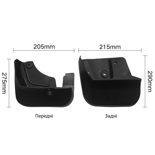 Бризковики Subaru Forester '08-13