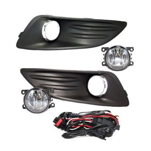 Протитуманні фари Ford Fiesta 2013-17, FD-648, H11-12V55W, eл.проводка