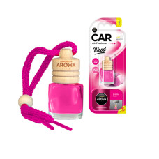 Ароматизатор Aroma Car Wood Bubble Gum, 6ml Ароматизатор Aroma Car Wood Bubble Gum, 6ml