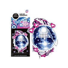 Ароматизатор Aroma Car Cellulose BACK TO 90' & 70' - Disco Ball Ароматизатор Aroma Car Cellulose BACK TO 90' & 70' - Disco Ball
