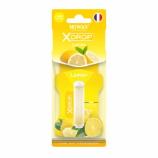 Ароматизатор целюлозний з капсулою Nowax серія X Drop - Lemon Ароматизатор целюлозний з капсулою Nowax серія X Drop - Lemon
