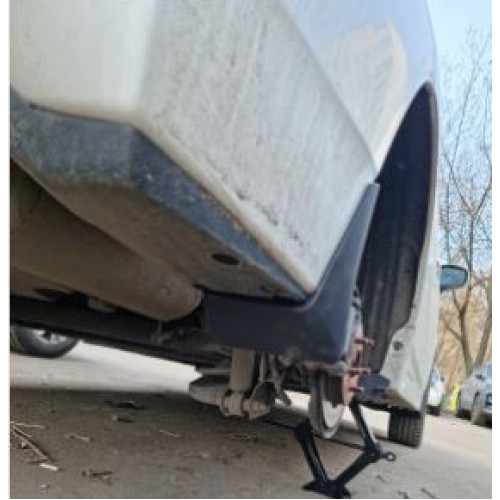 Бризковики Toyota Prius XW30 '10-15