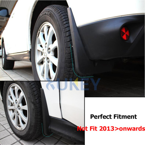 Брызговики Mitsubishi ASX '10-12 (дорестайлинг)