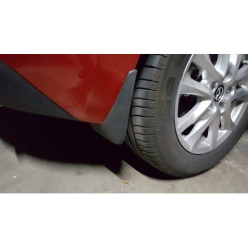 Брызговики Mazda 3 BM '13- хетчбек, комплект (под оригинал)