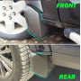 Бризковики Land Rover Discovery 4 '10-16 (задняя арка прямая)