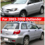 Брызговики Mitsubishi Outlander '03-06