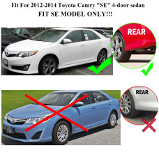 Бризковики Toyota Camry V50 '11-14 SE XSE (Американка) резинові