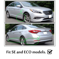 Бризковики Hyundai Sonata LF '15-17 (комплектация SE, SEL, ECO американка)