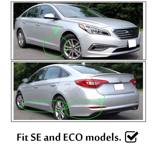 Бризковики Hyundai Sonata LF '15-17 (комплектація SE, SEL, ECO)