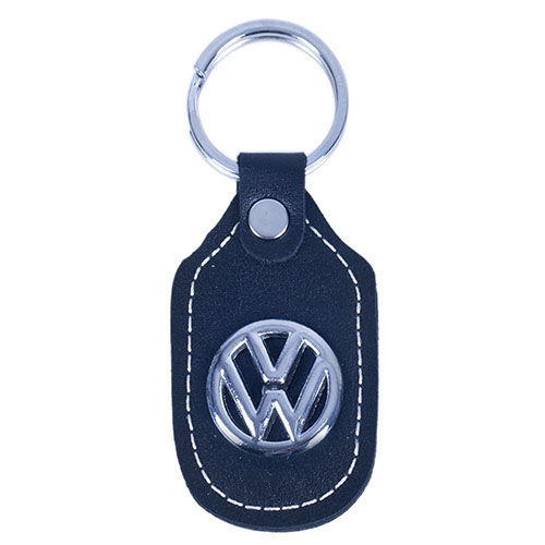 Брелок шкіряний простий VOLKSWAGEN (кожаный простой VLK)