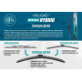 Бескаркасная щетка Velgio UNIVERSAL HYBRID 17/430мм