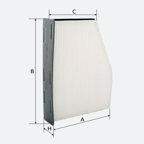 Фільтр салону Molder Filter LK 71 (WP9146, LA181, CU2939)