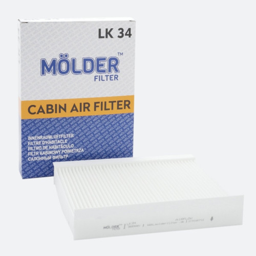 Фільтр салону Molder Filter LK 34 (WP9130, LA144, CU2335)
