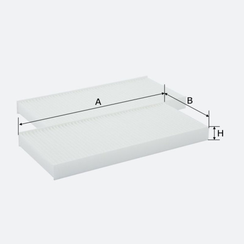 Фільтр салону Molder Filter LK 358 (WP9336, LA468/S, CU24182)