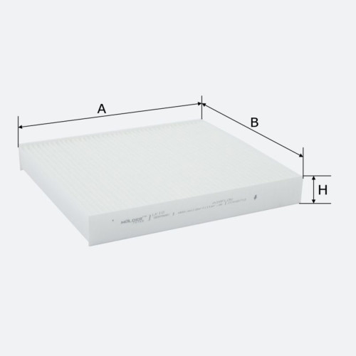 Фільтр салону Molder Filter LK 10 (WP9036, LA120, CU2545)