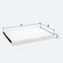 Фільтр салону Molder Filter LK 65 (WP6828, LA75, CU3054)