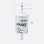 Фільтр паливний Molder Filter KF 200 (WF8040, KL2, WK830)