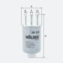 Фільтр паливний Molder Filter KF 336 (WF8268, KL446, WK8293)