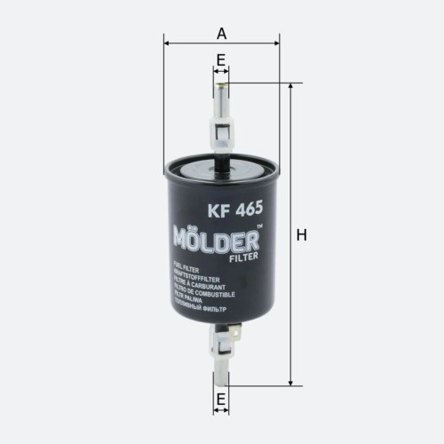 Фільтр паливний Molder Filter KF 465 (WF8352, KL573, WK553)