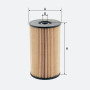 Фільтр паливний Molder Filter KFX 110D (WF8388, KX220DEco, PU825X)
