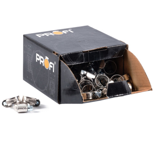 Хомуты Profi 10-16/W2, 9мм, 100шт