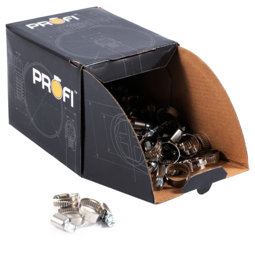 Хомуты Profi 12-18/W2, 9мм, 100шт