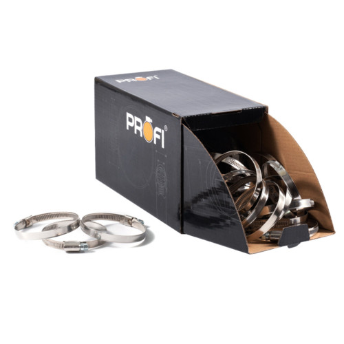 Хомуты Profi 50-70/W2, 9мм, 50шт