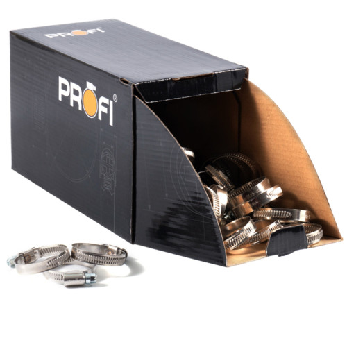 Хомуты Profi 25-40/W2, 9мм, 100шт