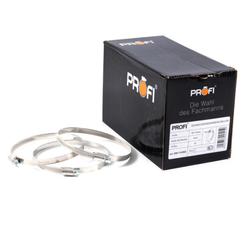 Хомуты Profi 90-110/W2, 9мм, 25шт