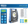 Професійна інспекційна лампа Brevia LED 10W COB 1000lm 4400mAh Power Bank, type-C