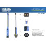 Фонарь инспекционный Brevia LED 3W COB+1W LED 300lm, 2000mAh, время работы до 3 часов, IP20 11380