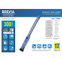 Фонарь инспекционный Brevia LED 3W COB+1W LED 300lm, 2000mAh, время работы до 3 часов, IP20 11380