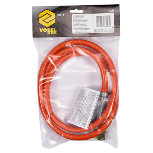 Редуктор с газовым шлангом VOREL 1,5м