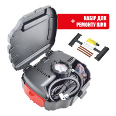 Компресор автомобільний Storm Compact Power 12В, 7 Атм, 12 л/хв., 80 Вт, довж. шланга 0,51м Компресор автомобільний Storm Compact Power 12В, 7 Атм, 12 л/хв., 80 Вт, довж. шланга 0,51м