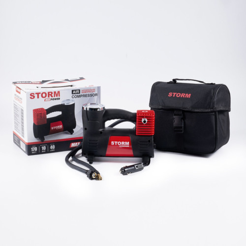 Компрессор автомобильный Storm Max Power 10 Атм 40 л/мин 170 Вт