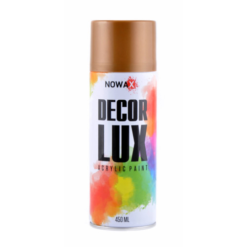 Фарба акрилова Nowax Spray 450мл золотий металік (DIAMOND GOLD)