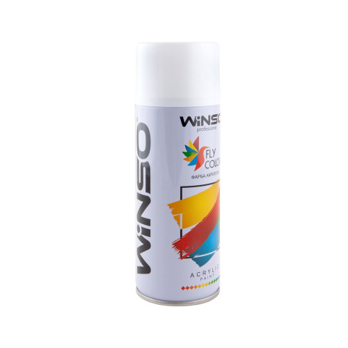 Фарба акрилова Winso Spray 450мл бежево-білий (TRAFFIC WHITE/RAL9016)