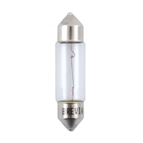 Лампа розжарювання Brevia C5W 24V 5W SV8.5 T11x37 CP, 10шт