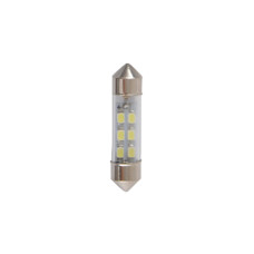 LED автолампа Solar 24V SV8.5 T11x36mm 6smd 3528 white 10шт LED автолампа Solar 24V SV8.5 T11x36mm 6smd 3528 white 10шт