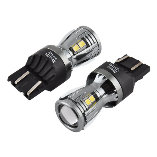 LED автолампа Brevia PowerPro W21/5W 350Lm 14x2835SMD 12/24V CANbus, 2шт