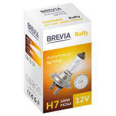 Галогенова лампа Brevia H7 12V 100W PX26d Rally CP Галогенова лампа Brevia H7 12V 100W PX26d Rally CP