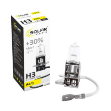 Галогенова лампа Solar H3 12V 100W PK22s Starlight +30% Галогенова лампа Solar H3 12V 100W PK22s Starlight +30%