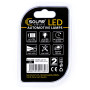 LED автолампа Solar 12V T10 W2.1x9.5d 5SMD white, 2шт