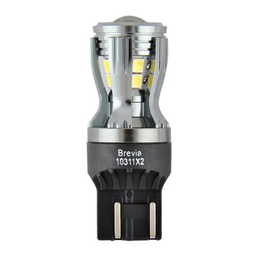 LED автолампа Brevia PowerPro W21/5W 350Lm 14x2835SMD 12/24V CANbus, 2шт