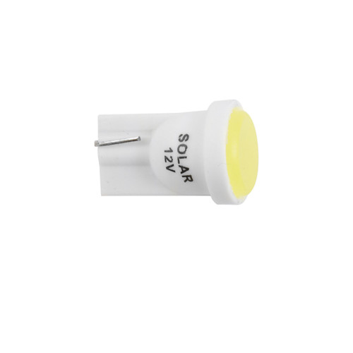 LED автолампа Solar 12V T10 W2.1x9.5d 1COB 48LM white, 2шт