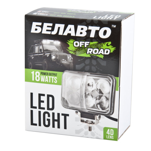 Автолампа світлодіодна BELAUTO EPISTAR Amber LED (6*3w)