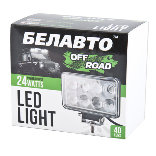 Автолампа светодиодная BELAUTO EPISTAR Spot LED (8*3w)