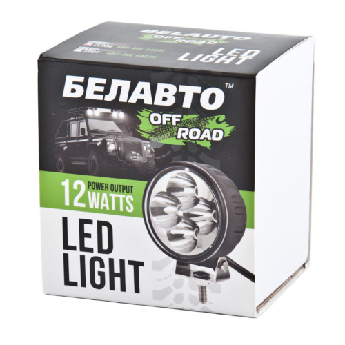 Автолампа світлодіодна BELAUTO EPISTAR Flood LED (4*3w)