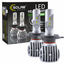 LED автолампа Solar H4 12/24V 6500K 6000Lm 40W Cree Chip LED автолампа Solar H4 12/24V 6500K 6000Lm 40W Cree Chip