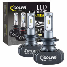 LED автолампа Solar H7 12/24V 6000K 4000Lm 50W Seoul CSP 19x19 LED автолампа Solar H7 12/24V 6000K 4000Lm 50W Seoul CSP 19x19